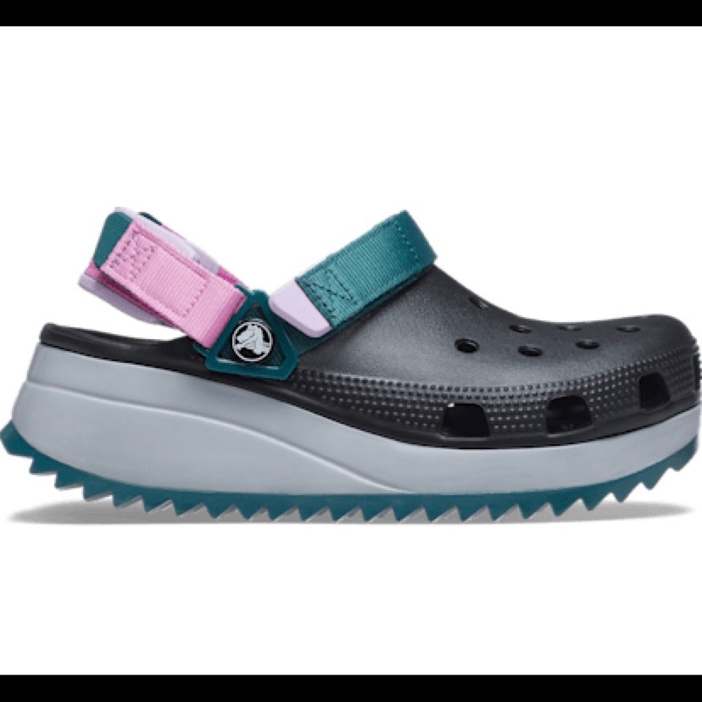NWT CROCS Classic Unisex Hiker Clog Multi Black Shoe Ultra Light |Multiple Sizes